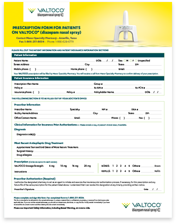 Prescription Form