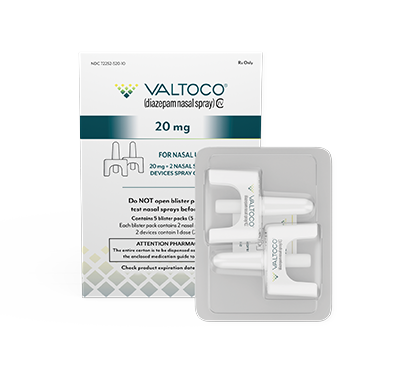VALTOCO 20 mg box for children 6-11 years
