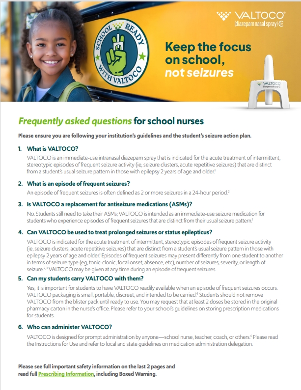 School Nurse Frequently Asked Questions